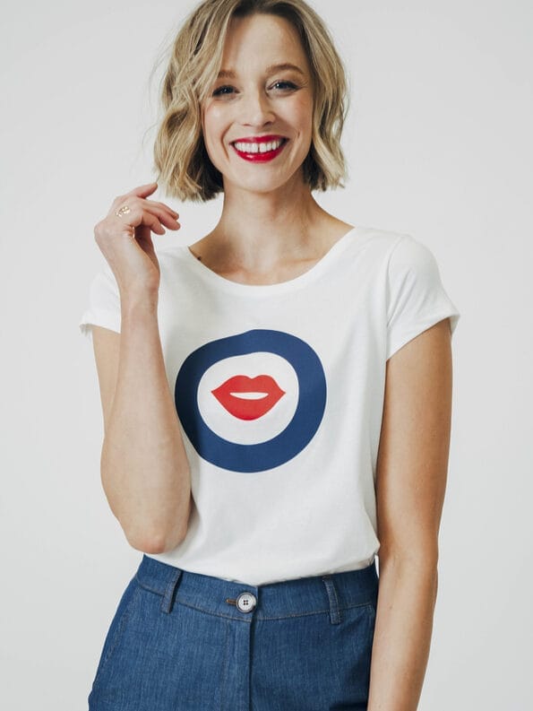 Mademoiselle YéYé T-Shirt aus Bio Baumwolle