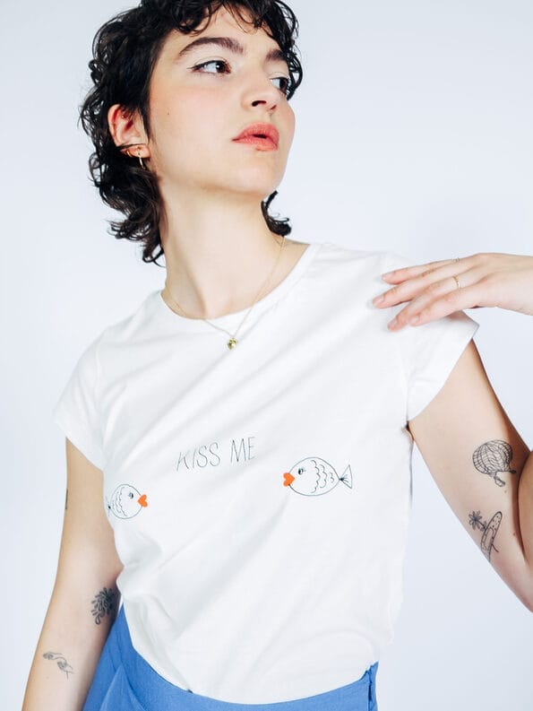 Mademoiselle YéYé T-Shirt aus Bio-Baumwolle